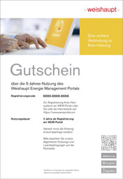 Zeige Details für Gutschein 5-Jahres Nutzung WEM-Portal Bild von Gutschein 5-Jahres Nutzung WEM-Portal