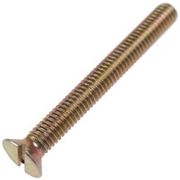 Zeige Details für Schraube M4 x 35 DIN 963 4.8 Bild von Schraube M4 x 35 DIN 963 4.8