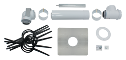 Zeige Details für Basis-Anschluss-Set 80/125 koaxial Schacht Bild von Basis-Anschluss-Set 80/125 koaxial Schacht