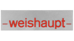 Zeige Details für Firmenschild -weishaupt- Gr.3 W30, W40 Bild von Firmenschild -weishaupt- Gr.3 W30, W40