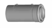 Zeige Details für Luft-/Abgasrohr DN60/100 Bild von Luft-/Abgasrohr DN60/100