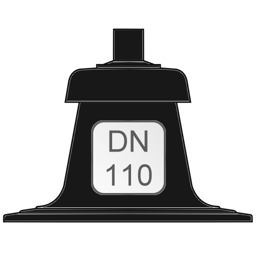Zeige Details für Schachtabdeckung schwarz DN 110 PE Bild von Schachtabdeckung schwarz DN 110 PE
