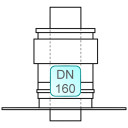 Zeige Details für Schachtabdeckung INOX/PP-UV DN 160 Bild von Schachtabdeckung INOX/PP-UV DN 160