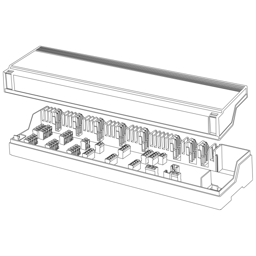 Bild von Anschlussleiste 230V für 10 Heizzonen