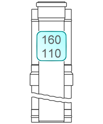 Zeige Details für Dachdurchführung INOX/PP DN 160/110 Bild von Dachdurchführung INOX/PP DN 160/110