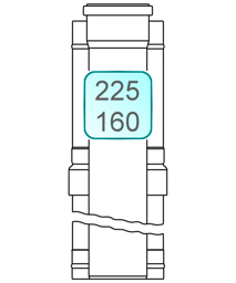 Zeige Details für Dachdurchführung INOX/PP DN 225/160 Bild von Dachdurchführung INOX/PP DN 225/160