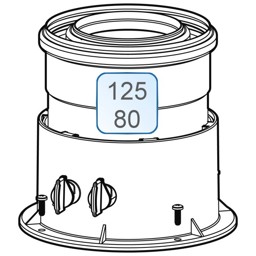 Zeige Details für Abgas-Absperreinrichtung DN125/80 Bild von Abgas-Absperreinrichtung DN125/80