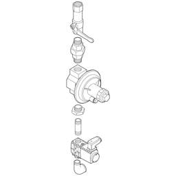 Bild von Druckregler-Set WTC-GB 120-210-A mit Magnetventil SV-D