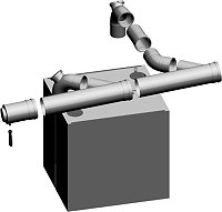 Bild von Grundbausatz MGK Twin DN200/250
