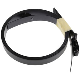 Zeige Details für Spannband 25mm schwarz matt Bild von Spannband 25mm schwarz matt