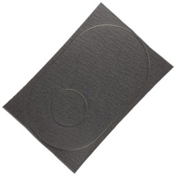 Zeige Details für Rosette Ø 36, 80 x 134 mm Bild von Rosette Ø 36, 80 x 134 mm