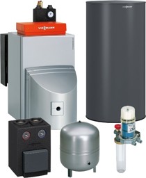 Bild von Paket Vitorondens 200-T 20,2 kW mit Mischer und Vitocell 100-V CVAA 160 Liter