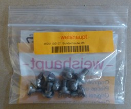 Zeige Details für Weishaupt Ersatz Bundschrauben M6 (10 Stück) Bild von Weishaupt Ersatz Bundschrauben M6 (10 Stück)