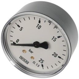 Zeige Details für Manometer 0-25 bar RF 63 G 1/4 B Bild von Manometer 0-25 bar RF 63 G 1/4 B