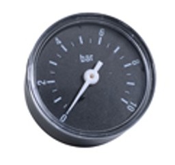 Zeige Details für Manometer 0-10bar Ø50mm G1/4 schwarz Bild von Manometer 0-10bar Ø50mm G1/4 schwarz