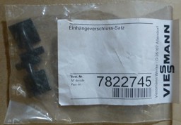 Zeige Details für Einhängeverschluss-Satz für Vitodens und Vitopend Bild von Einhängeverschluss-Satz für Vitodens und Vitopend