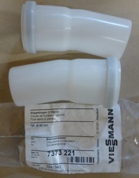 Zeige Details für Abgasbogen PP 15º Ø 60 mm Bild von Abgasbogen PP 15º Ø 60 mm