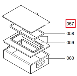 Zeige Details für Deckel Aschelade hinten für Vitoligno Bild von Deckel Aschelade hinten für Vitoligno