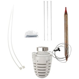 Zeige Details für Thermostatkopf weiß zum Dreiwegeventil Bild von Thermostatkopf weiß zum Dreiwegeventil