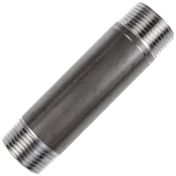 Zeige Details für Doppelnippel R 1 x 1 NPT x 120 (Ausführung: blank) Bild von Doppelnippel R 1 x 1 NPT x 120 (Ausführung: blank)
