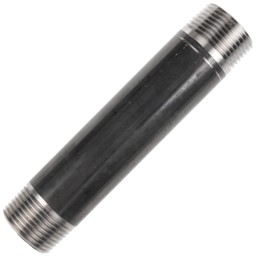 Zeige Details für Doppelnippel R 3/4 x 3/4 NPT x 120 (Ausführung: blank) Bild von Doppelnippel R 3/4 x 3/4 NPT x 120 (Ausführung: blank)