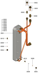 Zeige Details für Anschlussgruppe Verflüssiger 16kW Bild von Anschlussgruppe Verflüssiger 16kW