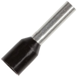 Zeige Details für Aderendhülse isoliert 1,50 mm² / 8 mm schwarz Bild von Aderendhülse isoliert 1,50 mm² / 8 mm schwarz