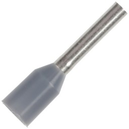 Zeige Details für Aderendhülsen isoliert 0,75 mm² / 8 mm grau Bild von Aderendhülsen isoliert 0,75 mm² / 8 mm grau