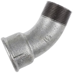 Zeige Details für Bogen G4/45° 1 1/2 lang Bild von Bogen G4/45° 1 1/2 lang