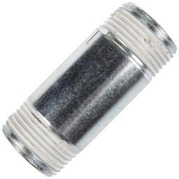 Zeige Details für Doppelnippel R 1 x 80 mm beschichtet Bild von Doppelnippel R 1 x 80 mm beschichtet