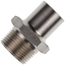 Zeige Details für Einschraubstutzen 22 x R 3/4 A x 45 mm Bild von Einschraubstutzen 22 x R 3/4 A x 45 mm