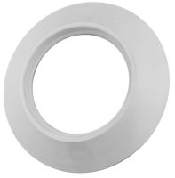 Zeige Details für Rosette DN100, weiß Bild von Rosette DN100, weiß