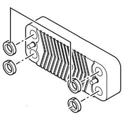 Zeige Details für Plattenwärmetauscher CB14-20 Bild von Plattenwärmetauscher CB14-20
