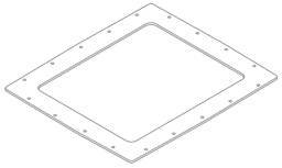 Zeige Details für Dichtung 556 x 639 x 8 mm Bild von Dichtung 556 x 639 x 8 mm