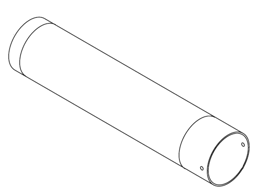 Zeige Details für Mischrohr innen Ø120 x 569 mm für RGL70/2-LN Bild von Mischrohr innen Ø120 x 569 mm für RGL70/2-LN