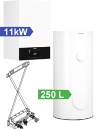 Zeige Details für 11kW Vitodens 300-W Paket mit 250 L Wärmepumpenspeicher Bild von 11kW Vitodens 300-W Paket mit 250 L Wärmepumpenspeicher