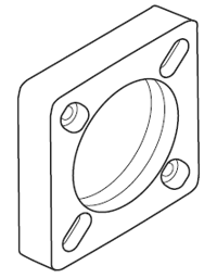 Zeige Details für Zwischenflansch 30 mm WG10-C und WG20-C Bild von Zwischenflansch 30 mm WG10-C und WG20-C