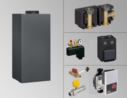 Zeige Details für 19 kW Heizkesselpaket Vitocrossal 300 mit Mischer Bild von 19 kW Heizkesselpaket Vitocrossal 300 mit Mischer