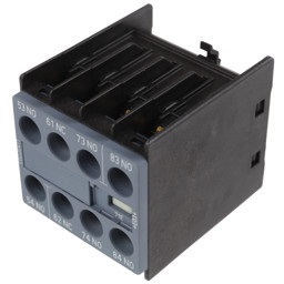 Zeige Details für Hilfsschalterblock Front 3S+1 OE Bild von Hilfsschalterblock Front 3S+1 OE
