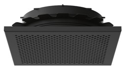 Zeige Details für Abluftdesigngitter Schwarz quadratisch Bild von Abluftdesigngitter Schwarz quadratisch