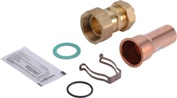 Zeige Details für Rohrhülse mit Klemmringverschraubung Ø 28 mm Tulpe   Bild von Rohrhülse mit Klemmringverschraubung Ø 28 mm Tulpe