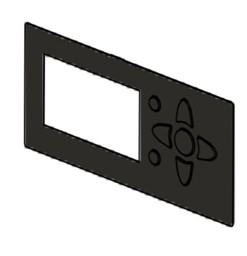 Zeige Details für Folie Tastenfeld Regler Vitotrans 353 Bild von Folie Tastenfeld Regler Vitotrans 353