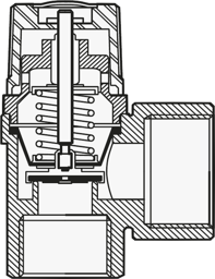 Zeige Details für Membran-Sicherheitsventil MS ¾, 3 bar Bild von Membran-Sicherheitsventil MS ¾, 3 bar