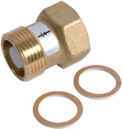 Zeige Details für Rückschlagventil mit Gehäuse 1"IG x 1"AG Bild von Rückschlagventil mit Gehäuse 1"IG x 1"AG