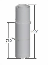 Zeige Details für Dachdurchführung für Luft-/Abgasrohr DN315/400
 Bild von Dachdurchführung für Luft-/Abgasrohr DN315/400