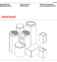 Ersatzteilliste 2003 Weishaupt Speicher