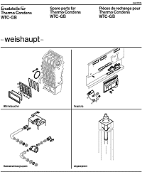 Ersatzteilliste 2009 für Weishaupt WTC-GB