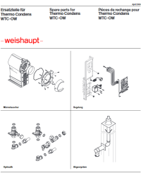 Ersatzteilliste 2009 für Weishaupt WTC-OW