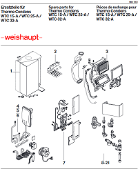 Ersatzteile 2003 für WTC 15/25/32-A