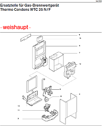 Ersatzteile 2006 für WTC 25-N/F